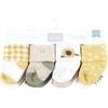 imageHudson Baby Baby Girls Cotton Rich Newborn and Terry SocksSunflower