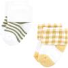imageHudson Baby Baby Girls Cotton Rich Newborn and Terry SocksSunflower