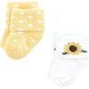 imageHudson Baby Baby Girls Cotton Rich Newborn and Terry SocksSunflower