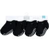 imageHudson Baby Baby Girls NonSkid NoShow SocksBlack