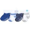 imageHudson Baby Baby Girls NonSkid NoShow SocksBlue