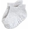 imageHudson Baby Baby Girls NonSkid NoShow SocksGray