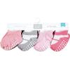 imageHudson Baby Baby Girls NonSkid NoShow SocksPink Black