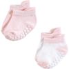 imageHudson Baby Baby Girls NonSkid NoShow SocksPink Lilac