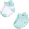 imageHudson Baby Baby Girls NonSkid NoShow SocksPink Lilac