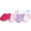 imageHudson Baby Baby Girls NonSkid NoShow SocksPink Lilac