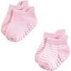 imageHudson Baby Baby Girls NonSkid NoShow SocksPink Lilac
