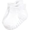 imageHudson Baby Baby Girls NonSkid NoShow SocksWhite