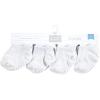 imageHudson Baby Baby Girls NonSkid NoShow SocksWhite