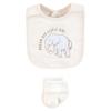 imageHudson Baby Infant Girl Cotton Bib and Sock Set So Loved Roses One SizeLittle Peanut