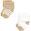 imageHudson Baby Unisex Baby Cotton Rich Newborn and Terry Socks Blue Sage Stripe 06 MonthsBoy Asst Stars
