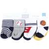 imageHudson Baby Unisex Baby Cotton Rich Newborn and Terry Socks Blue Sage Stripe 06 MonthsSports Rookie