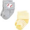 imageHudson Baby Unisex Baby Cotton Rich Newborn and Terry Socks Blue Sage Stripe 06 MonthsSports Rookie