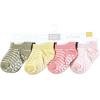 imageHudson Baby Unisex Baby NonSkid NoShow SocksGirl Asst Stripes