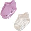 imageHudson Baby Unisex Baby NonSkid NoShow SocksGirl Asst Stripes