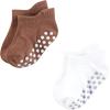 imageHudson Baby Unisex Baby NonSkid NoShow SocksNavy Neutrals