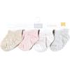 imageHudson Baby Unisex Baby NonSkid NoShow SocksSoft Pink Dot Stripe