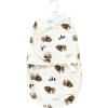 imageHudson Baby Unisex Baby Plush Faux Fur Swaddle WrapWild Buffalo