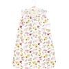 imageHudson Baby Infant Girl Plush Faux Fur Sleeping Bag Wearable Blanket Soft Painted Floral 1218 Months