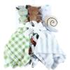 imageHudson Baby Unisex Baby Animal Face Security Blanket One SizeBugs