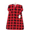 imageHudson Baby Unisex Baby Long Sleeve Cotton Jersey Sleeping BagBuffalo Plaid