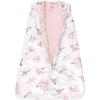 imageHudson Baby Unisex Baby Mink with Sherpa Inner Sleeping Bag Sack Blanket Pink Floral 06 MonthsPink Floral