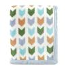imageHudson Baby Print Coral Fleece Blanket Blue ChevronBlue Chevron