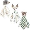 imageHudson Baby Unisex Baby Animal Face Security Blanket One SizeForest Animals