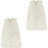 imageHudson Baby Unisex Baby Cotton Sleeveless Wearable Sleeping BagAztec 2pack