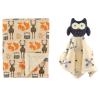 imagePlush Blanket with Security BlanketForestBoy Owl