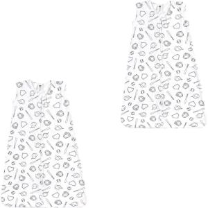 imageHudson Baby Unisex Baby Cotton Sleeveless Wearable Sleeping BagBaseball 2pack