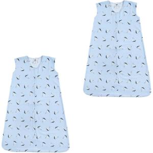 imageHudson Baby Unisex Baby Cotton Sleeveless Wearable Sleeping BagSailboats 2pack