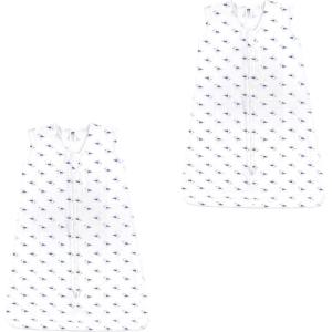 imageHudson Baby Unisex Baby Cotton Sleeveless Wearable Sleeping BagSeagull 2pack