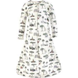 imageHudson Baby Unisex Baby Long Sleeve Cotton Jersey Sleeping BagGoing on Safari