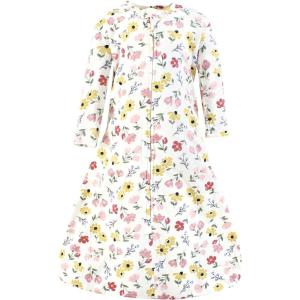 imageHudson Baby Unisex Baby Long Sleeve Cotton Jersey Sleeping BagSoft Painted Floral