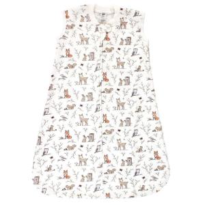 imageHudson Baby Unisex Baby Premium Quilted Sleeveless Sleeping Bag and Wearable Blanket Boy Farm Animals 1824 MonthsEnchanted Forest
