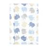imageHudson Baby Unisex Baby Cotton Flannel Burp Cloths 4Pack Blue Cosmos One SizeMulti Color Boy Elephant