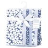imageHudson Baby Unisex Baby Cotton Flannel Burp Cloths 7Pack Multi Color Boy Elephant One SizeBlue Cosmos