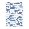 imageHudson Baby Unisex Baby Cotton Flannel Burp Cloths 7Pack Multi Color Boy Elephant One SizeCute Whales