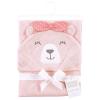imageHudson Baby Unisex Baby Cotton Animal Face Hooded Towels Pretty Elephant ampamp Bear Girl One Size