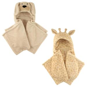 imagePlush Hooded Blanket 2PackGiraffeDog