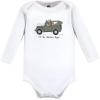 imageHudson Baby Baby Boys Cotton Longsleeve Bodysuits 7packAnimal Adventure