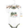 imageHudson Baby Unisex Baby Cotton Bodysuits Little Camper 912 Months
