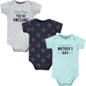 imageHudson Home Collection Baby Shawl Collar Plush RobeBoy Mothers Day