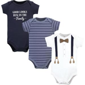 imageHudson Home Collection Baby Shawl Collar Plush RobeGood Looks Bow Tie