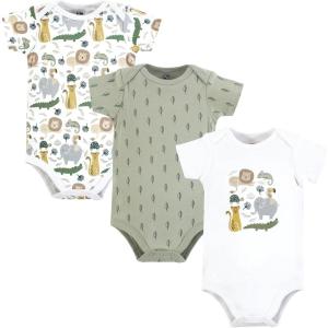 imageHudson Home Collection Baby Shawl Collar Plush RobeJungle