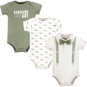 imageHudson Home Collection Baby Shawl Collar Plush RobeMallard Polo