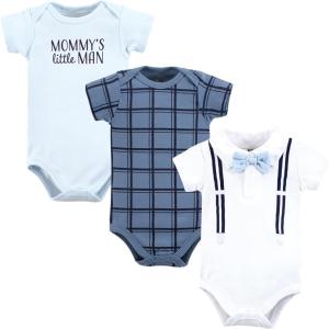 imageHudson Home Collection Baby Shawl Collar Plush RobeMommys Little Man Polo