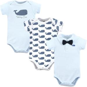 imageHudson Home Collection Baby Shawl Collar Plush RobeWhaley Cute Polo