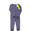 imageHudson Baby Baby Cotton Pajama SetDenim Blue Stripe